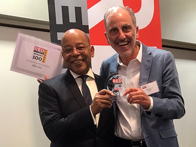 [FR] eDevice intègre le prestigieux Red Herring Top 100 Europe 2017